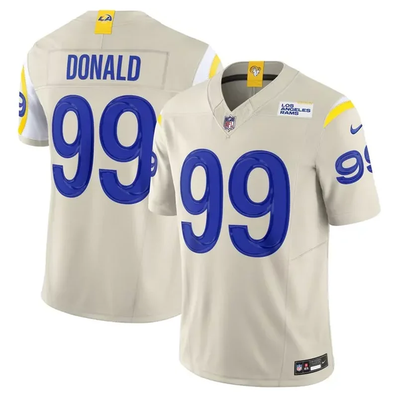 Los Angeles Rams Custom Game Jersey Royal - Image 2