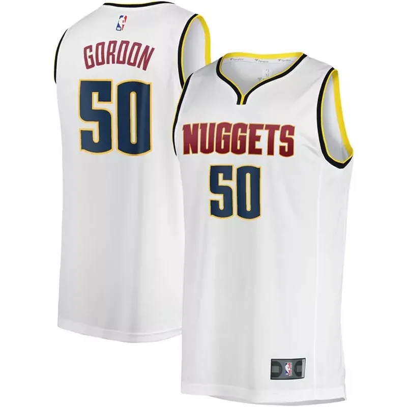 Aaron Gordon Denver Nuggets Fast Break Player Jersey Association Edition White
