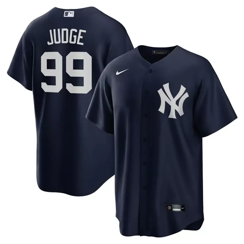 Aaron Judge New York Yankees Alternate Player Jersey Navy
