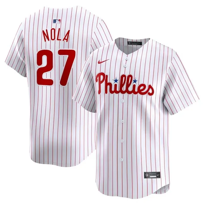 Philadelphia Phillies Cooperstown Collection Jersey White - Image 5