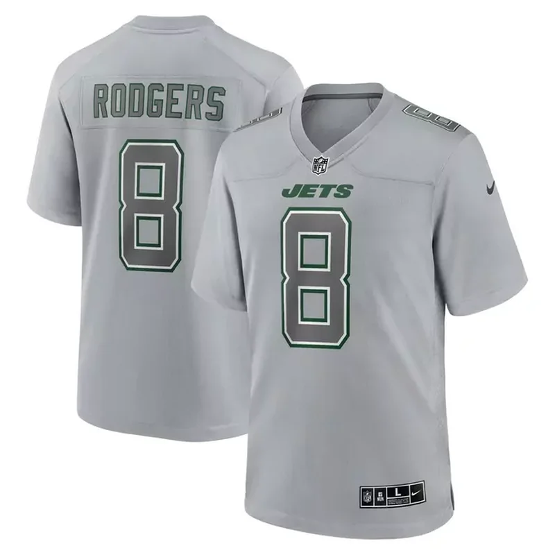 New York Jets Vapor Untouchable Elite Custom Jersey Stealth Black - Image 4