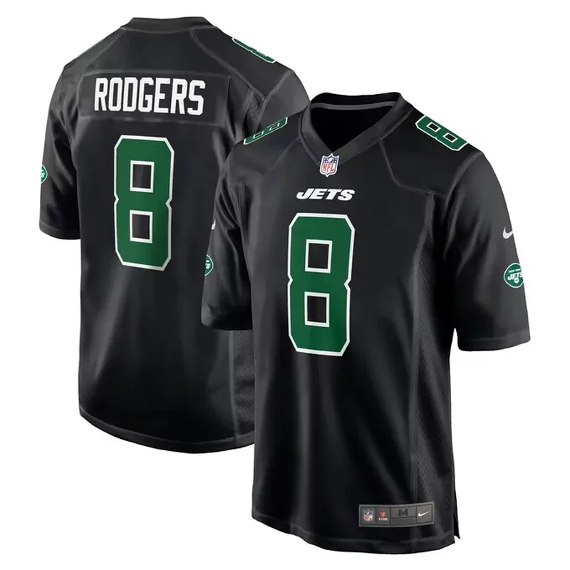 Quinnen Williams New York Jets Alternate Game Jersey Legacy Black - Image 3
