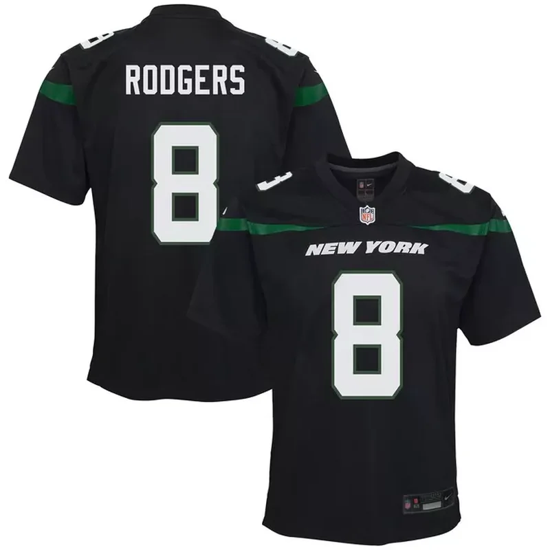 Ahmad Sauce Gardner New York Jets Alternate Game Jersey Legacy Black - Image 5
