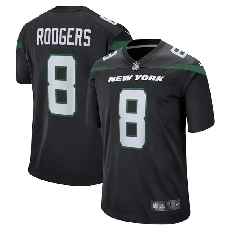 Aaron Rodgers New York Jets Vapor Fuse Jersey Legacy Green - Image 3