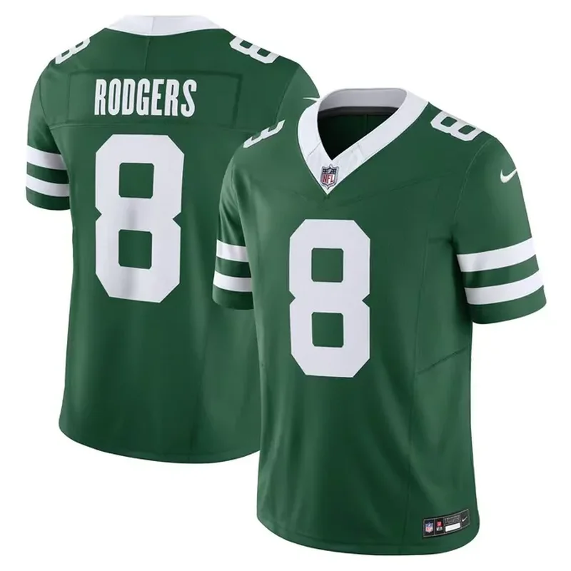 Aaron Rodgers New York Jets Vapor Fuse Jersey Legacy Green