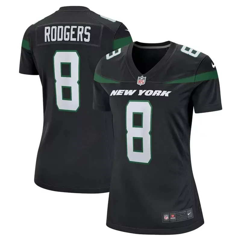 Garrett Wilson New York Jets Vapor Fuse Jersey Legacy Green - Image 5