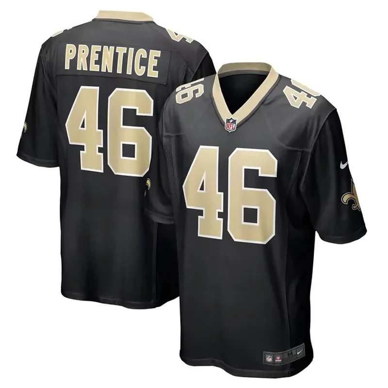 Cesar Ruiz New Orleans Saints Game Jersey Black - Image 3