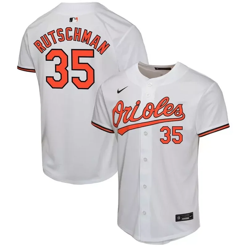 Adley Rutschman Baltimore Orioles Home Player Jersey White - Image 5