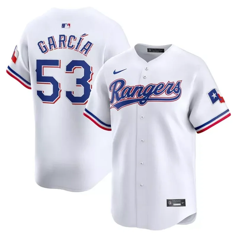 Max Scherzer Texas Rangers Home 2023 World Series Champions Jersey White - Image 3