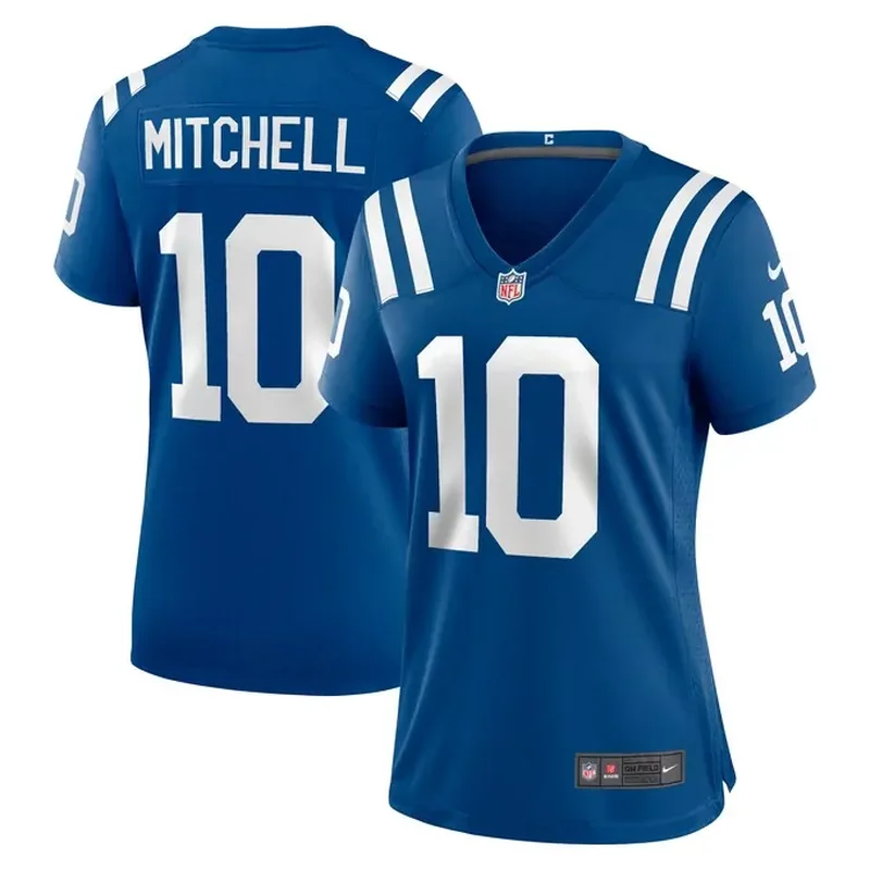 Adonai Mitchell Indianapolis Colts Womens Game Jersey Royal