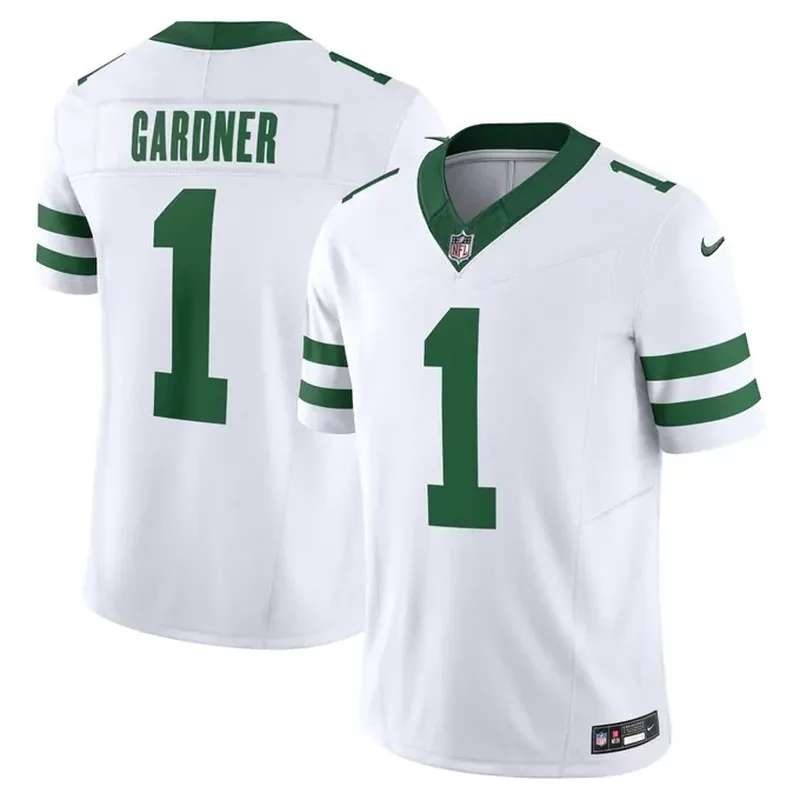 Ahmad Sauce Gardner New York Jets Vapor Fuse Jersey Legacy White