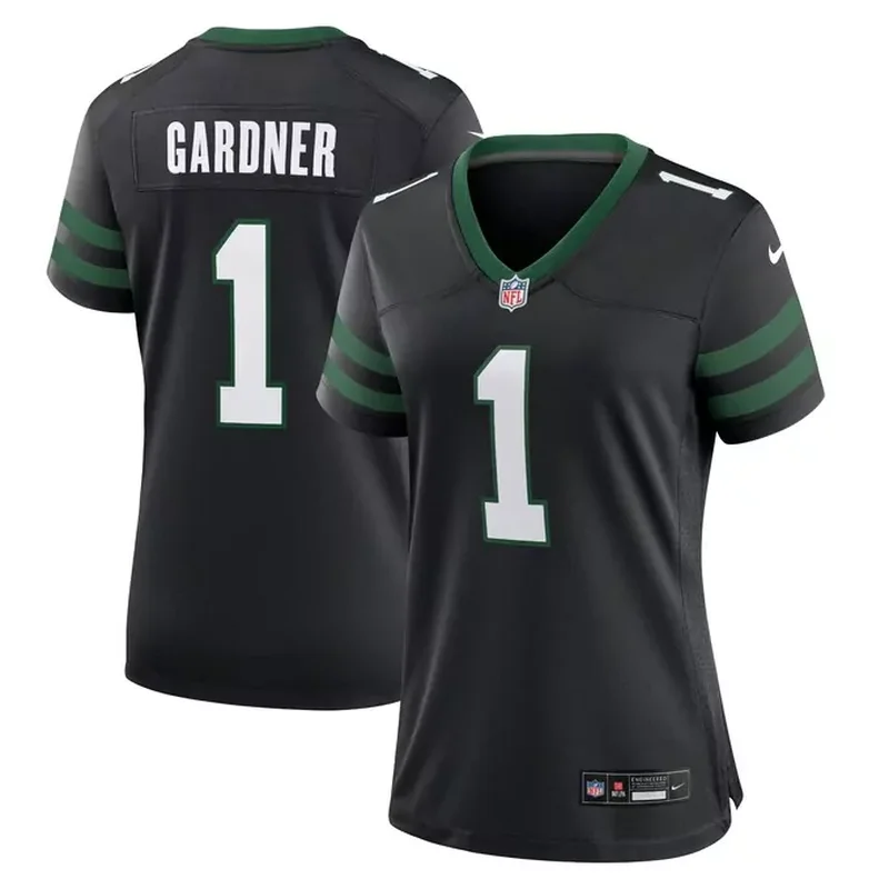 Jermaine Johnson II New York Jets Game Jersey Legacy White - Image 2