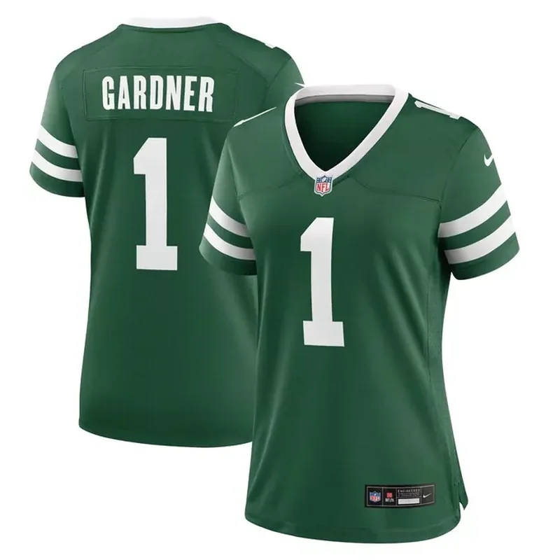 Wayne Chrebet New York Jets Womens Classic Alternate Retired Player Game Jersey White - Image 3