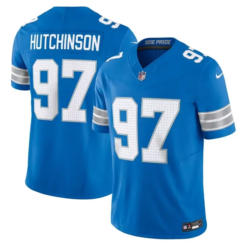 Amon-Ra St Brown Detroit Lions 2024 Salute to Service Jersey Arctic Camo - Image 3
