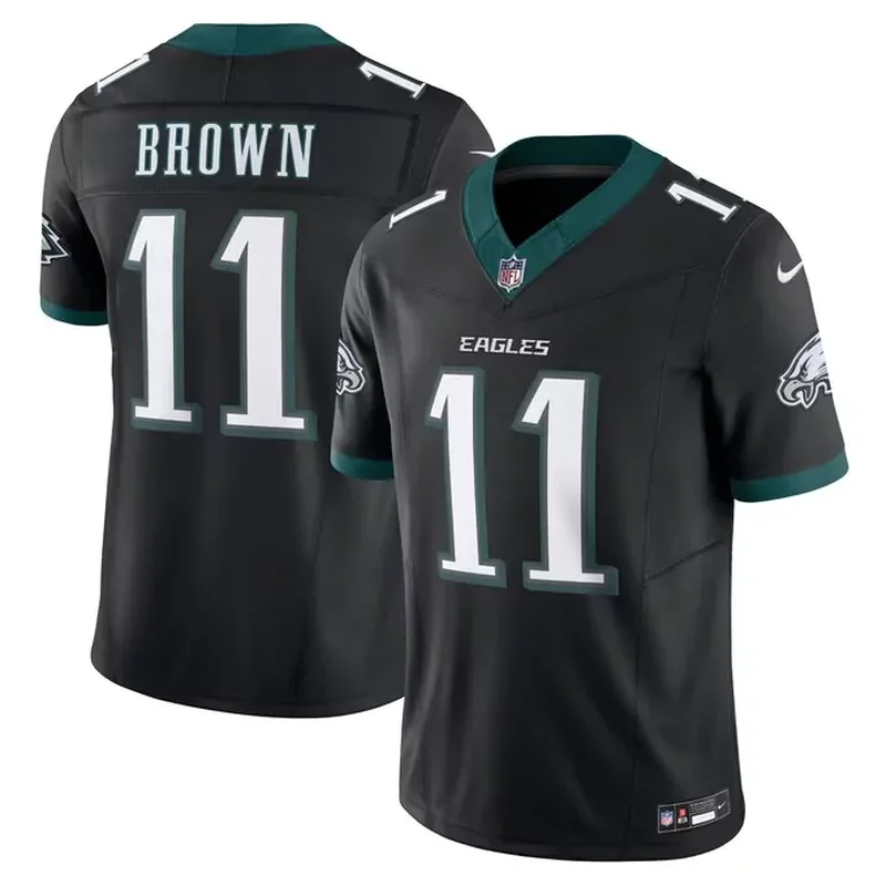 Jalen Hurts Philadelphia Eagles White Game Jersey White - Image 3