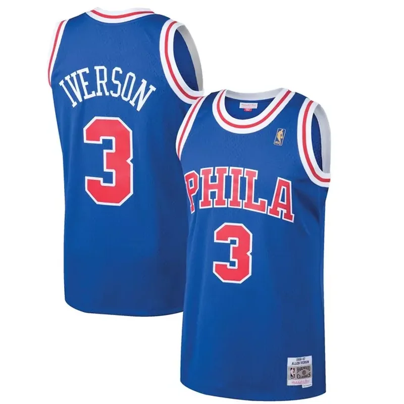Paul George Philadelphia 76ers Fast Break Player Jersey Icon Edition Royal - Image 2