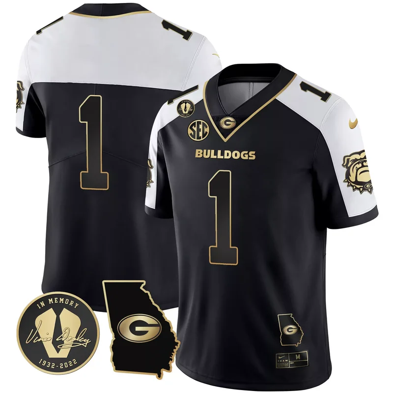Alternate #1 Team georgia bulldogs 2023 jersey georgia map all stitched