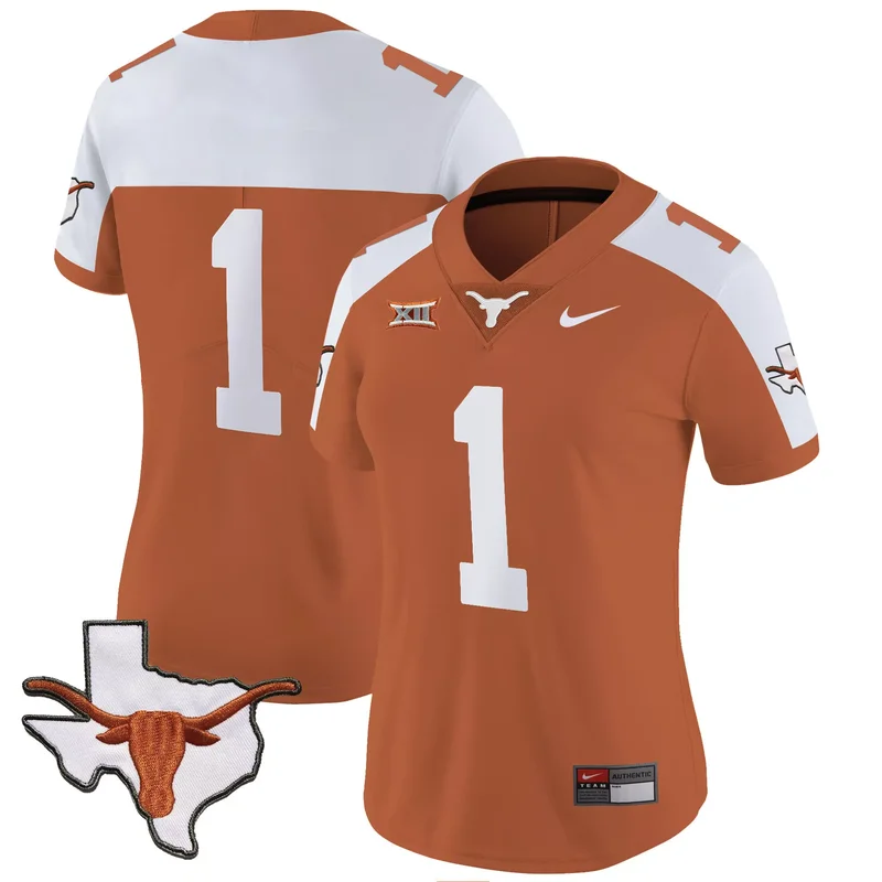 Black Quinn Ewers texas longhorns jersey all stitched - Image 2