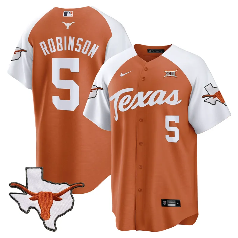 Black texas longhorns Gold vapor custom jersey all stitched - Image 2