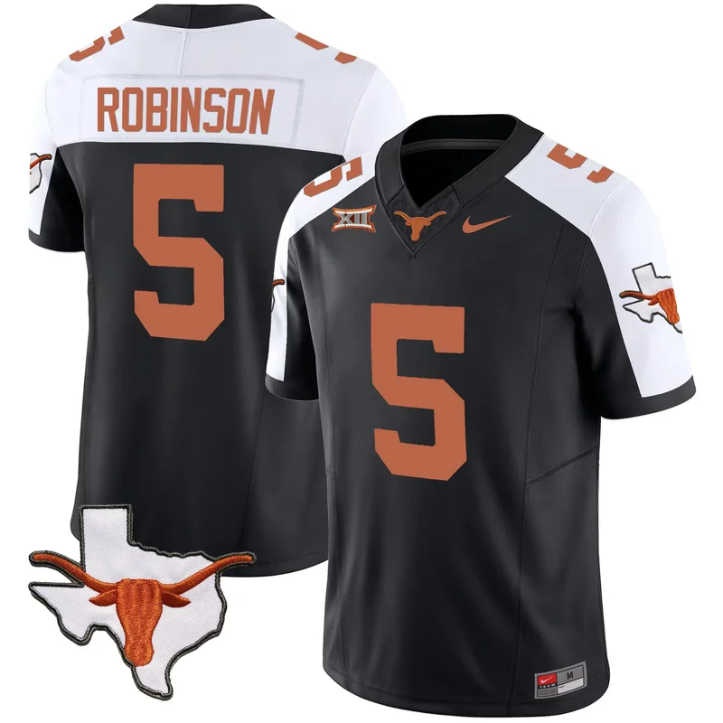 Inverted texas longhorns 2024 vapor custom jersey all stitched - Image 5