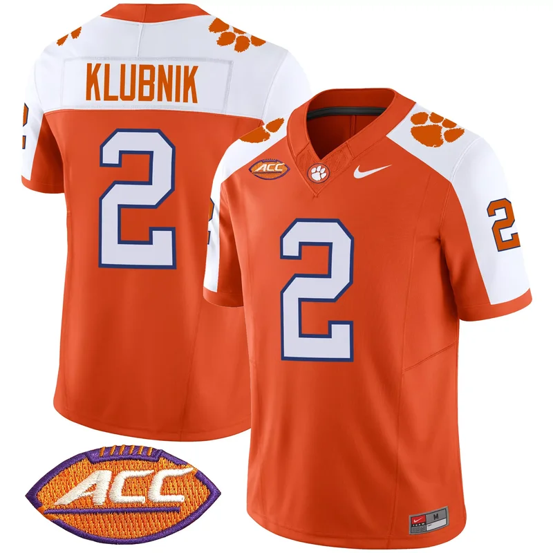 Inverted clemson tigers vapor custom jersey v2 all stitched - Image 3