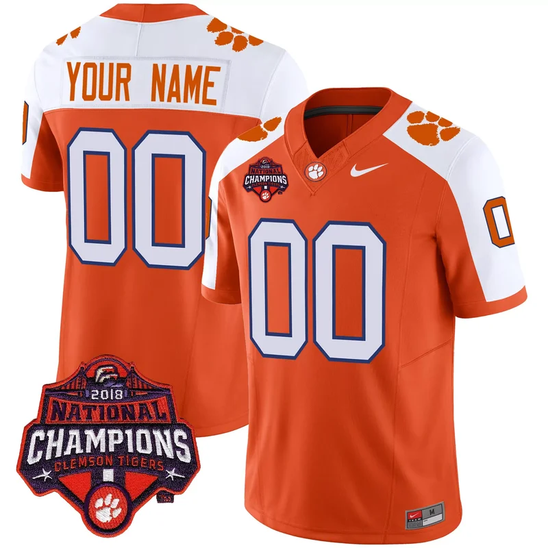 Alternate clemson tigers vapor custom jersey all stitched