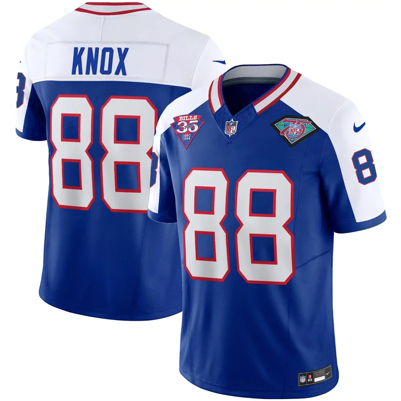 Alternate Dawson Knox buffalo bills 1994 throwback jersey all stitched