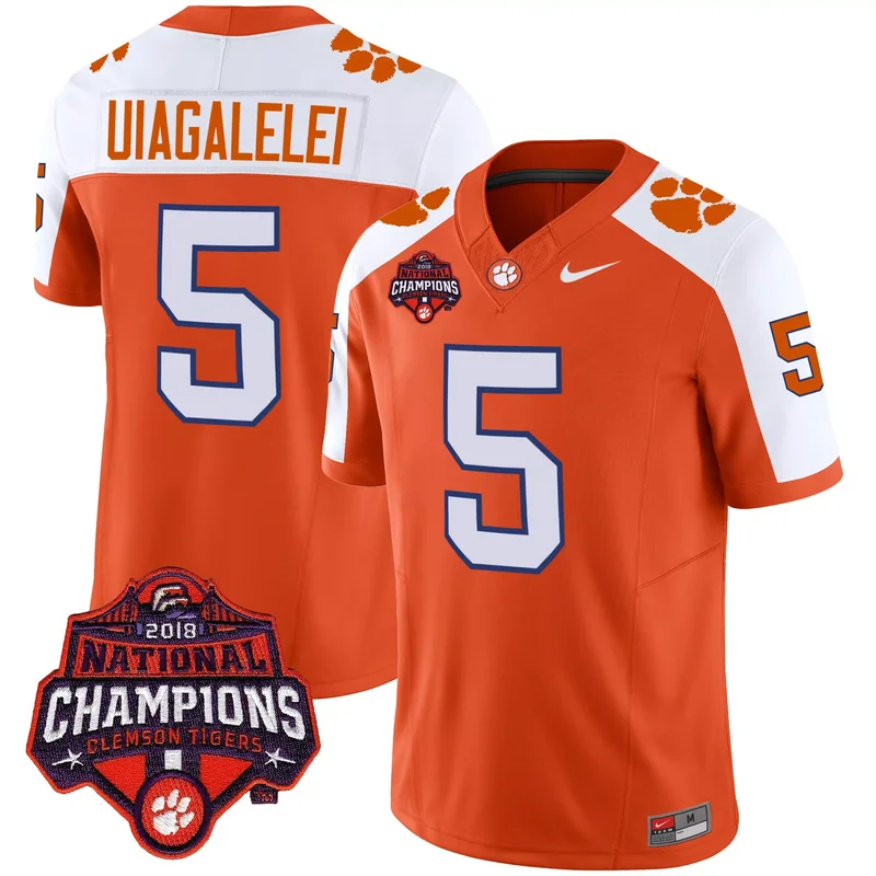 Alternate clemson tigers vapor custom jersey all stitched - Image 3
