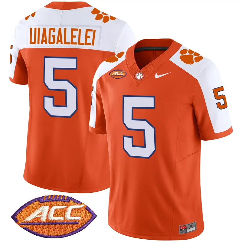 Alternate Trevor Lawrence clemson tigers jersey all stitched - Image 5