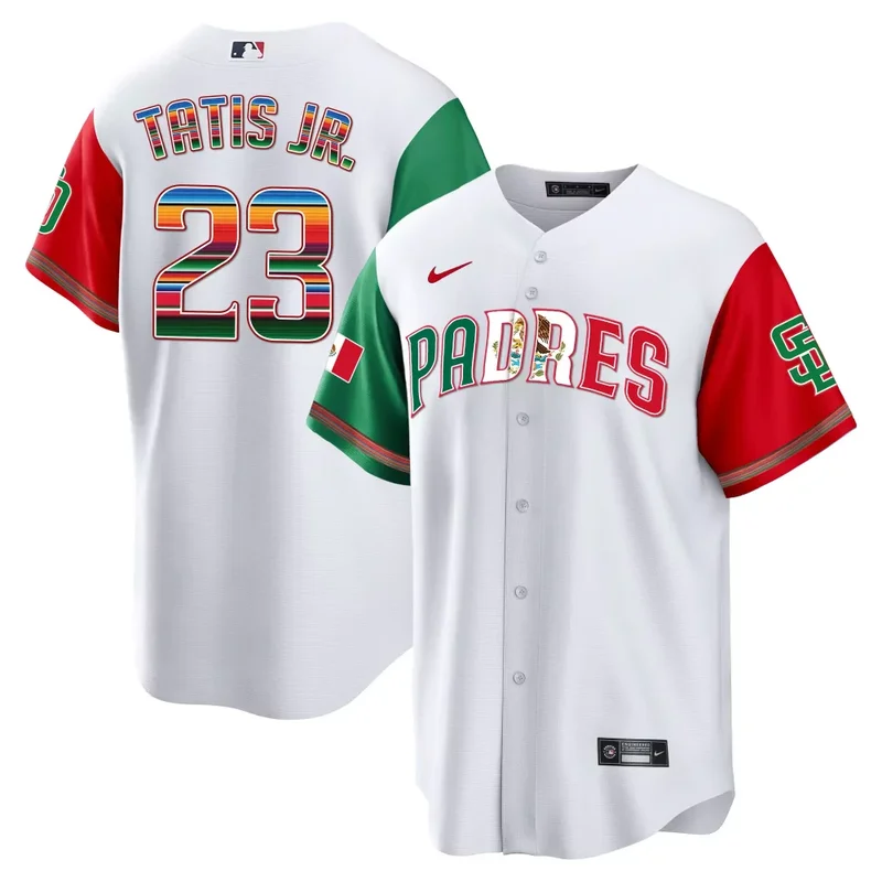 Alternate Ha Seong Kim San Diego Padres Mexico Cool Base Limited Jersey V2 All Stitched - Image 5