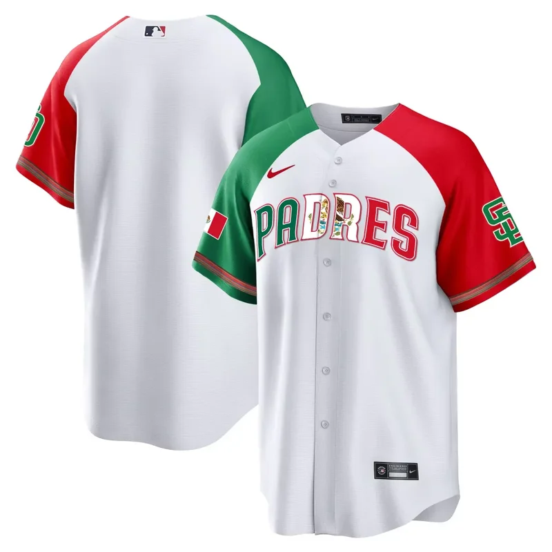 Alternate Ha Seong Kim San Diego Padres Mexico Cool Base Limited Jersey V2 All Stitched - Image 4