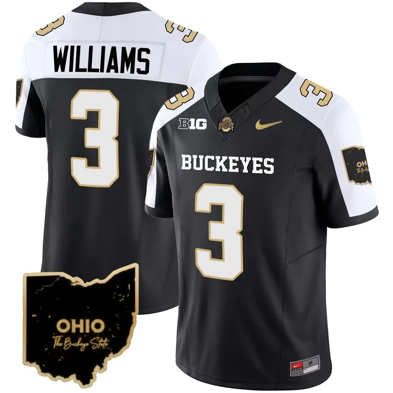 Alternate Miyan Williams ohio state buckeyes special jersey all stitched
