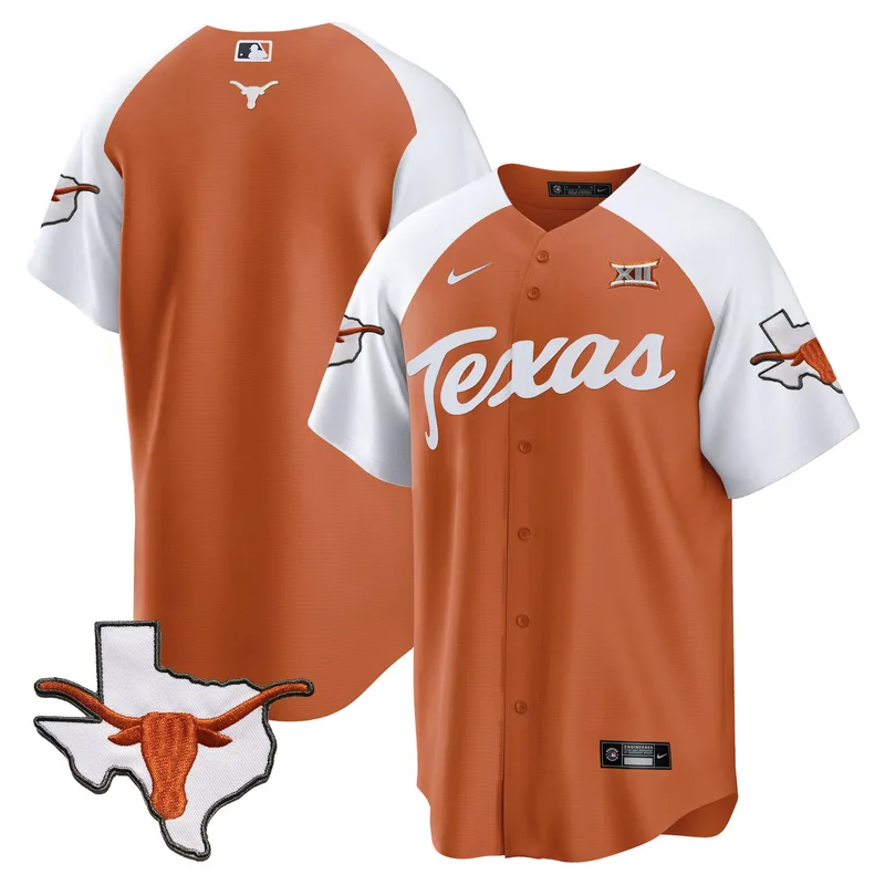 Alternate Team texas longhorns jersey all stitched