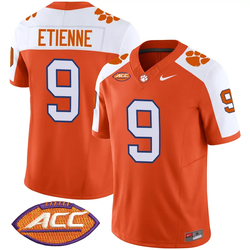 Inverted Travis Etienne clemson tigers jersey v2 all stitched - Image 3