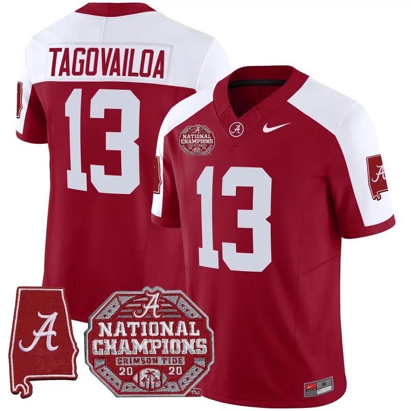 Alternate Tua Tagovailoa alabama crimson tide jersey all stitched