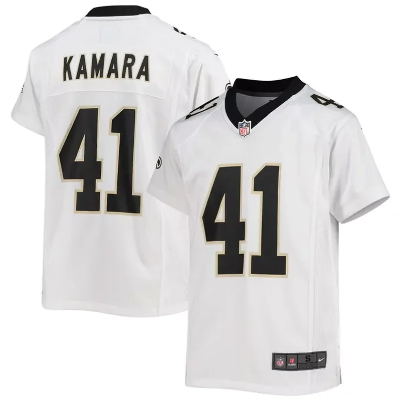 Spencer Rattler New Orleans Saints Game Player Jersey White - Image 3