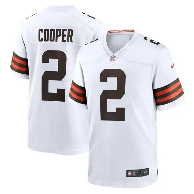 Denzel Ward Cleveland Browns Game Jersey Brown - Image 2