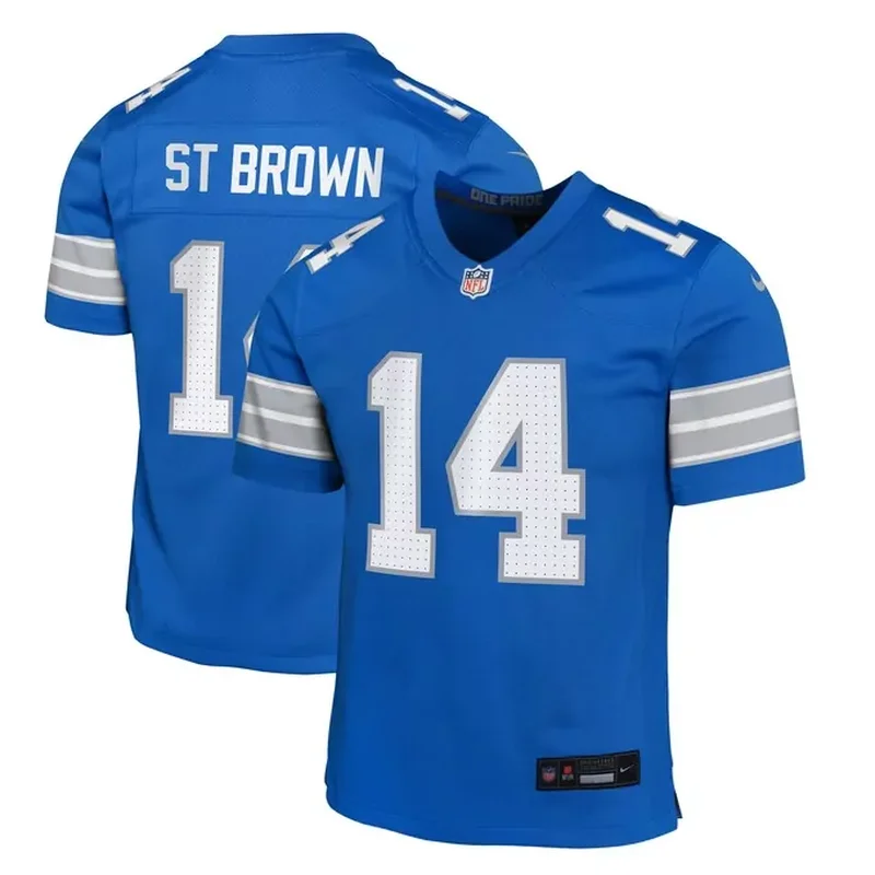 Jahmyr Gibbs Detroit Lions Alternate Player Game Jersey Black - Image 3