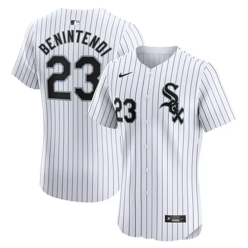 Luis Robert Jr Chicago White Sox Alternate Player Jersey Black - Image 4