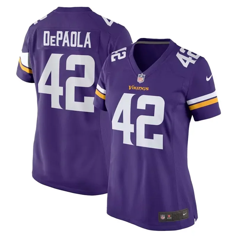 Jonah Williams Minnesota Vikings Womens Team Game Jersey Purple - Image 2