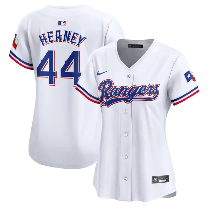 Leody Taveras Texas Rangers Home Player Jersey White - Image 5