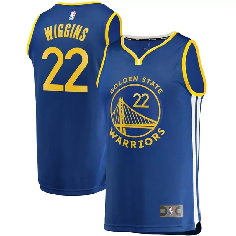 Andrew Wiggins Golden State Warriors Fast Break Jersey Icon Edition Royal
