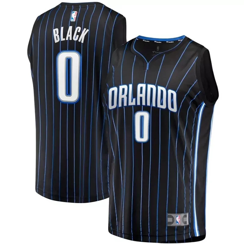 Anthony Black Orlando Magic Fast Break Jersey Icon Edition Black