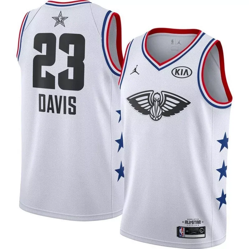 Kira Lewis Jr. New Orleans Pelicans 2020 NBA Draft First Round Pick Fast Break Jersey Navy - Image 3