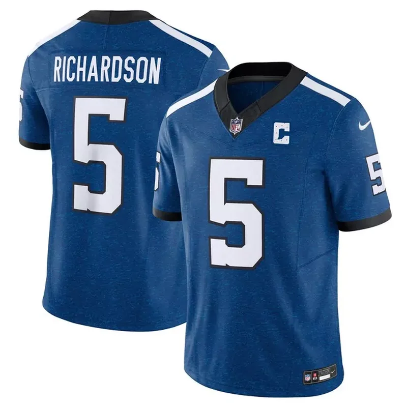 Indiana Nights Michael Pittman Jr Indianapolis Colts Alternate Game Jersey Blue - Image 2
