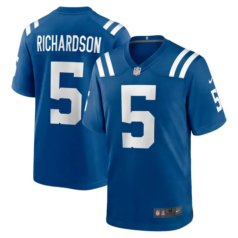 Peyton Manning Indianapolis Colts Legacy Jersey Royal - Image 4