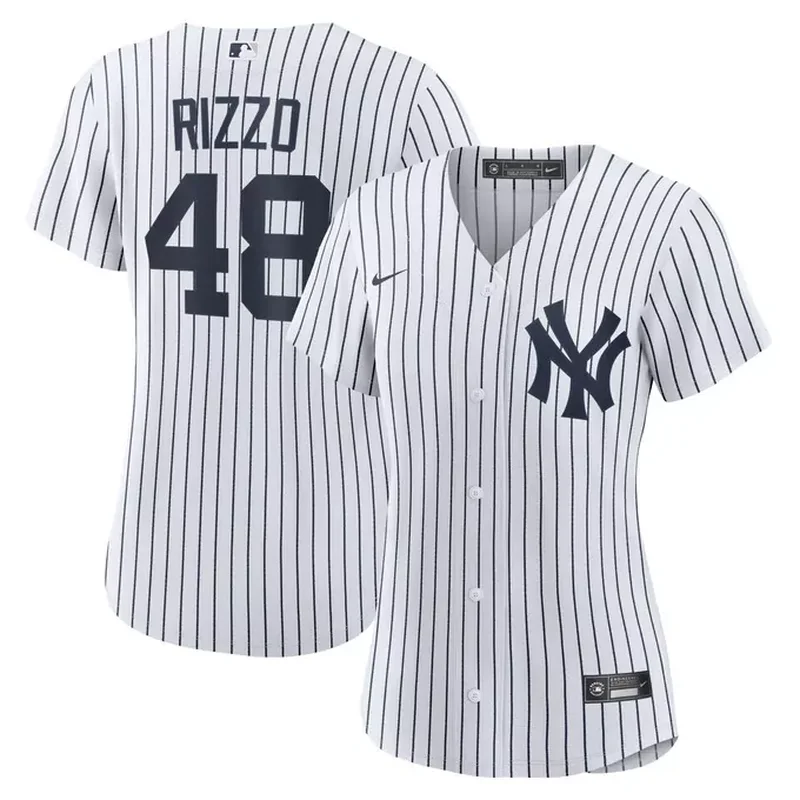Anthony Rizzo New York Yankees Womens Home Official Player Jersey White