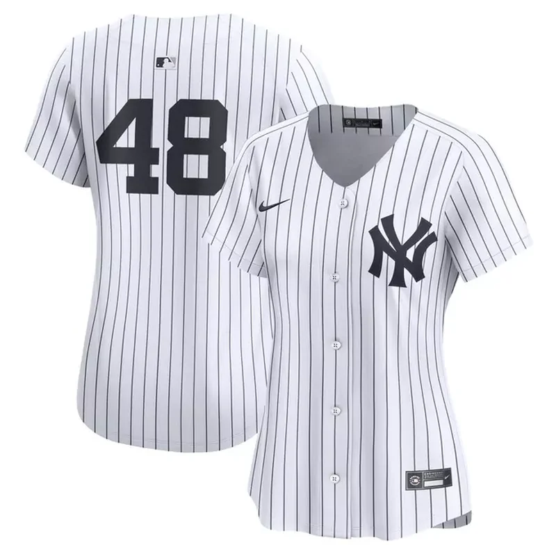 Giancarlo Stanton New York Yankees Home Game Player Jersey White - Image 3