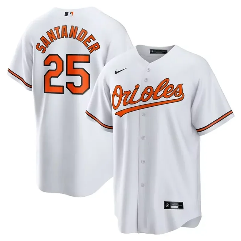 Anthony Santander Baltimore Orioles Player Jersey White