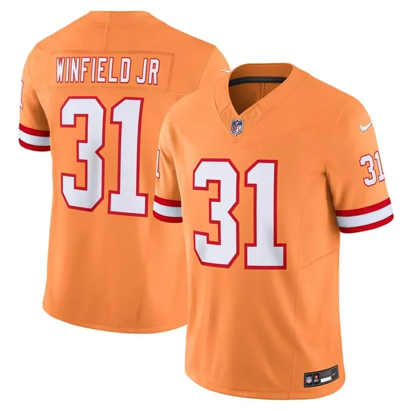 Derrick Brooks Tampa Bay Buccaneers Legacy Jersey Orange - Image 2